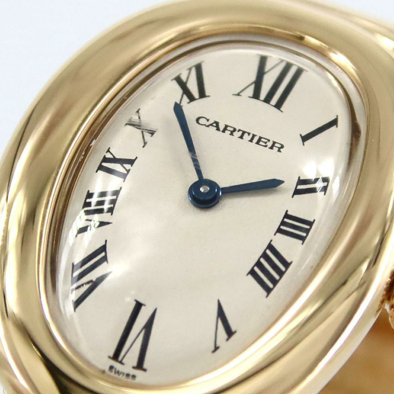 卡地亞 Baignoire YG W15045D8 石英錶-7