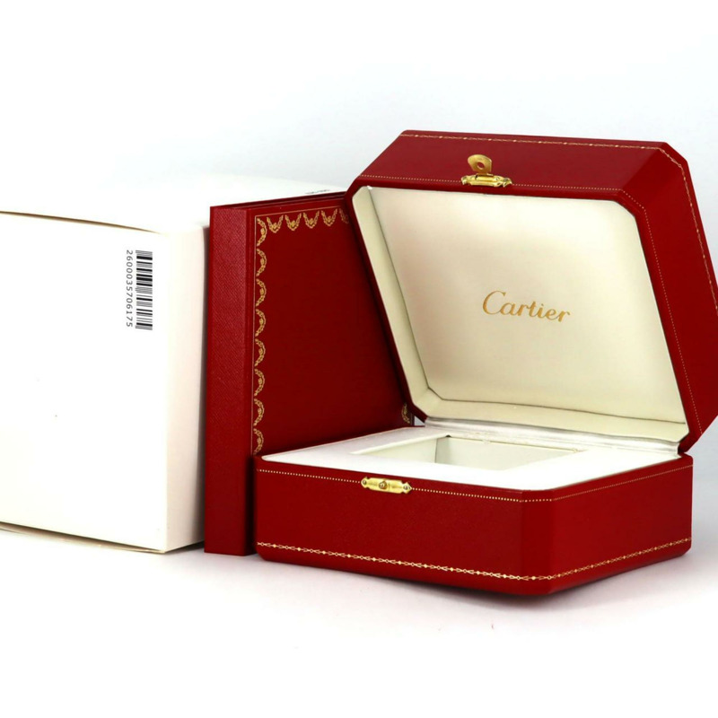 卡地亞 Tank Française SM PG 組合 2009 聖誕節限量版 W5010001 SSxPG 石英腕錶-6