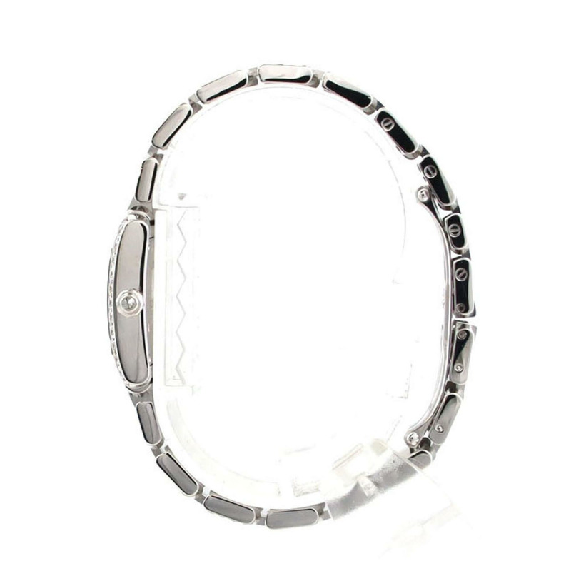 卡地亞 Tank Française SM WG D Breath Half WE1002SC 石英錶-2