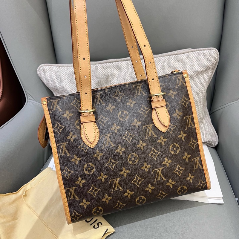 LV老花金球托特單肩包-0