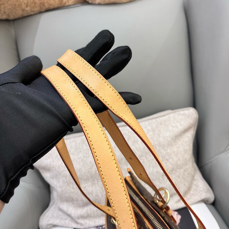 LV老花金球托特單肩包-2