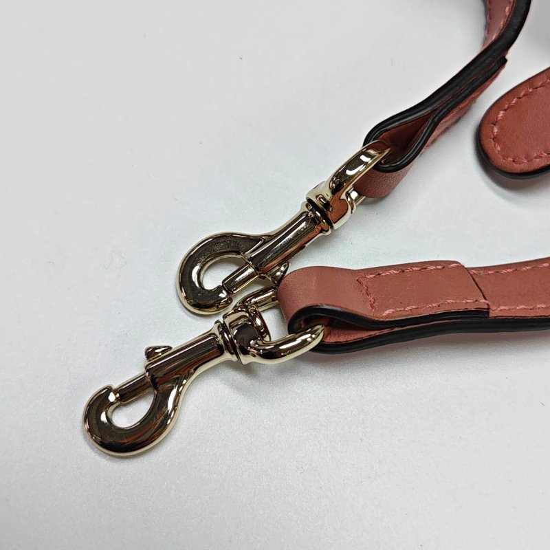 GUCCI Microguccissima粉色牛皮老花壓紋單肩包斜挎包手提包金色五金可拆卸肩帶 9.8新-11