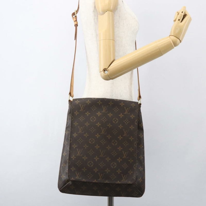【日本直送】路易威登 Monogram Musette Salsa 長肩包 M51387 LV Auth 158230-19