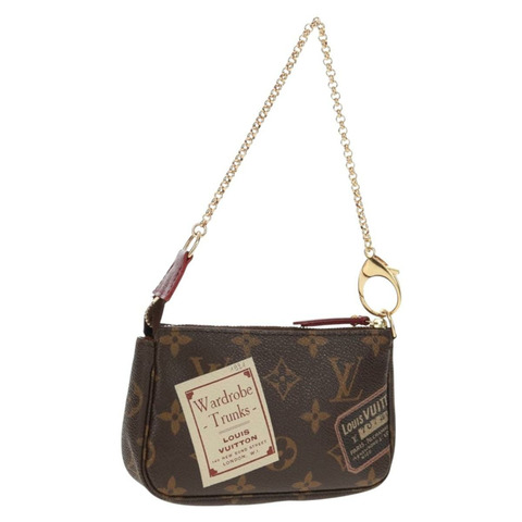 路易威登 Monogram Trunk 迷你手拿包配件袋 M63798 正品 159218V