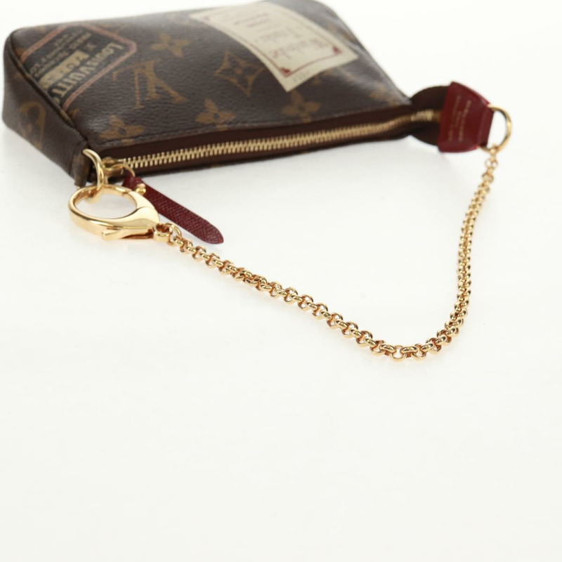 【日本直送】路易威登 Monogram Trunk 迷你手拿包配件袋 M63798 正品 159218V-6