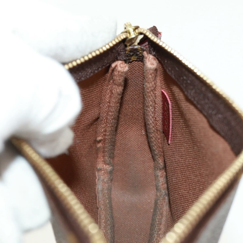 【日本直送】路易威登 Monogram Trunk 迷你手拿包配件袋 M63798 正品 159218V-20