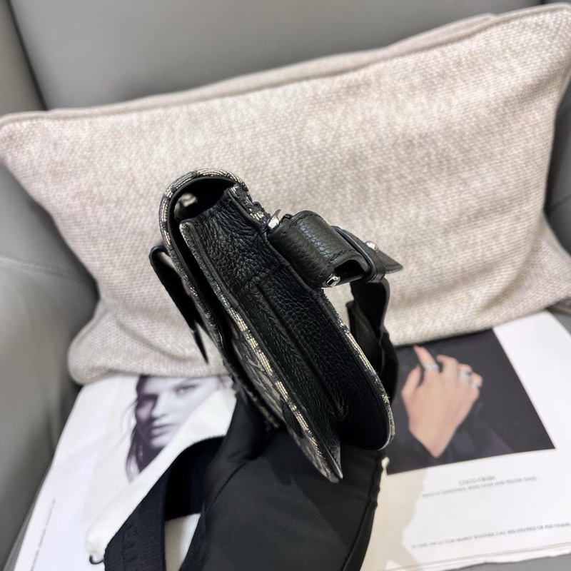 迪奧Dior老花saddle馬鞍包，男女通用款-2