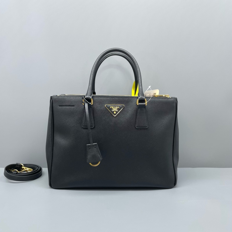 98新 prada普拉達殺手包黑色/34*25*15cm/無附件-0