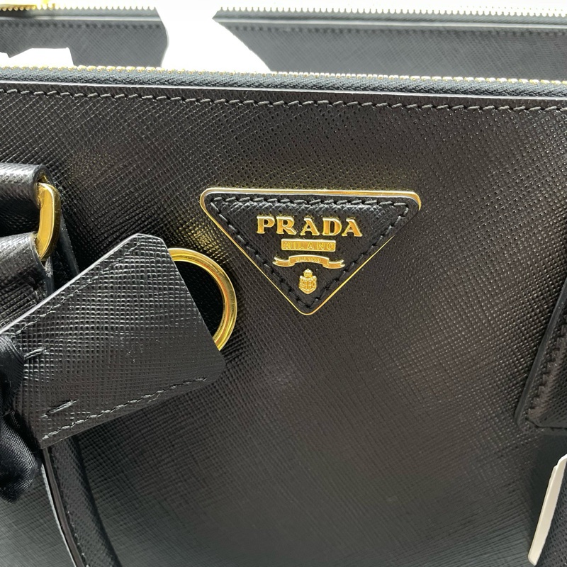 98新 prada普拉達殺手包黑色/34*25*15cm/無附件-6