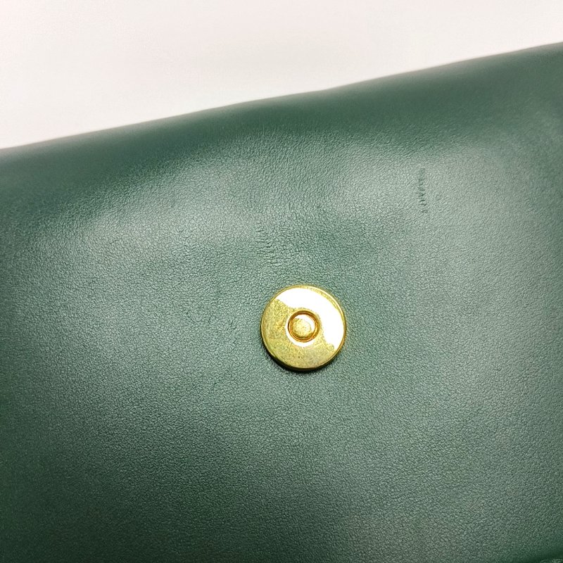 GUCCI Zumi小號深綠色牛皮馬銜扣單肩包手提包斜挎包金色銀色五金可拆卸肩帶-12