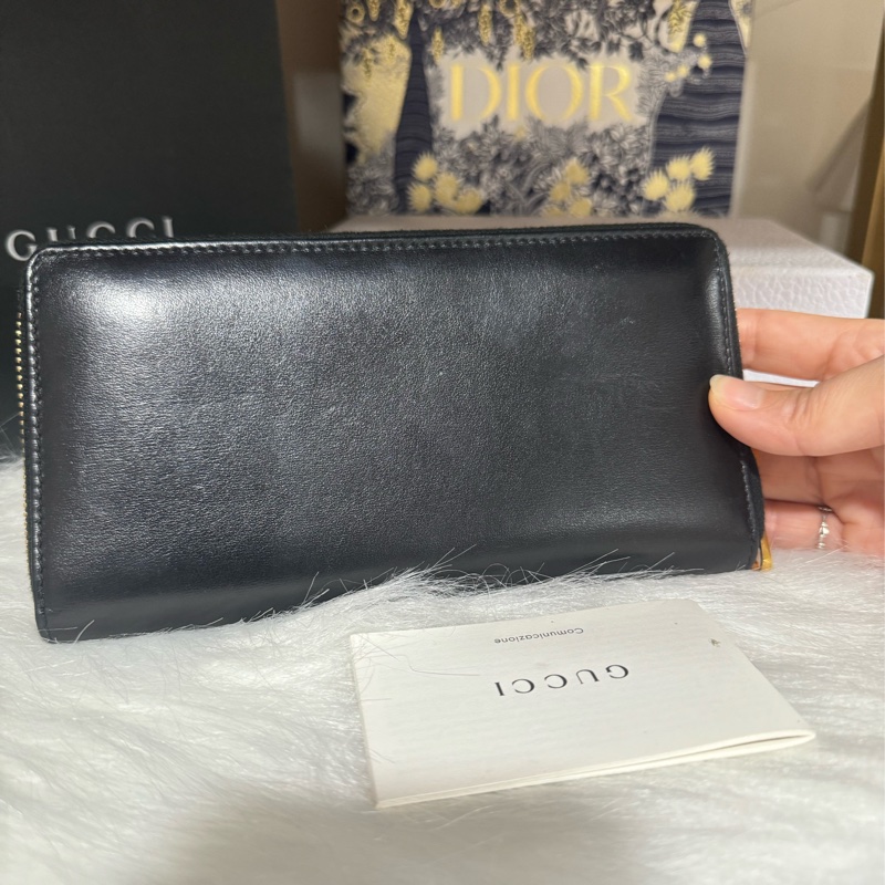 Gucci 1955馬銜扣 發財長夾-3