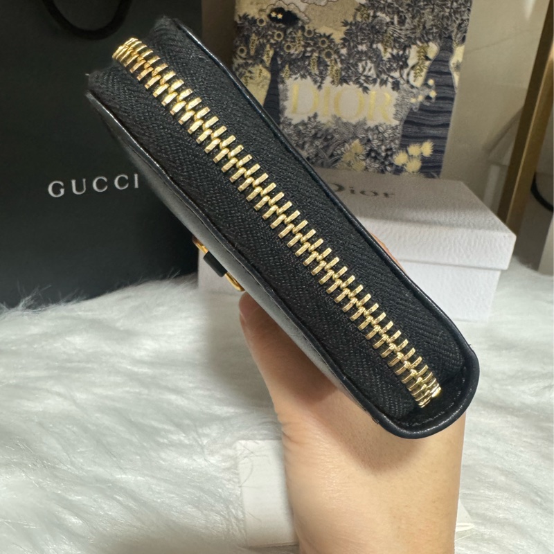 Gucci 1955馬銜扣 發財長夾-6