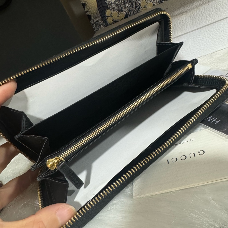 Gucci 1955馬銜扣 發財長夾-7