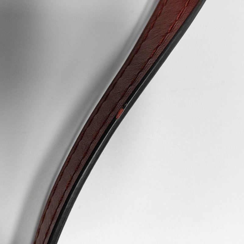 LOEWE Gate小號紅色牛皮單肩包斜挎包金色五金可拆卸肩帶-14