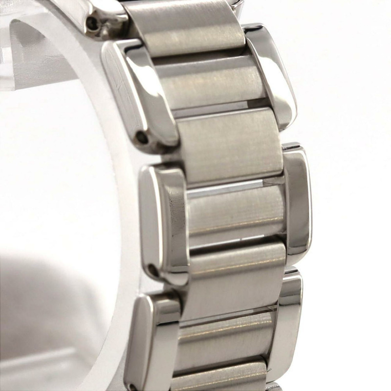 卡地亞 Tank Anglaise SM PG 雙色調手錶 D W3TA0002 SSxPG 石英機芯-4