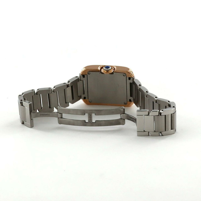 卡地亞 Tank Anglaise SM PG 雙色調手錶 D W3TA0002 SSxPG 石英機芯-6