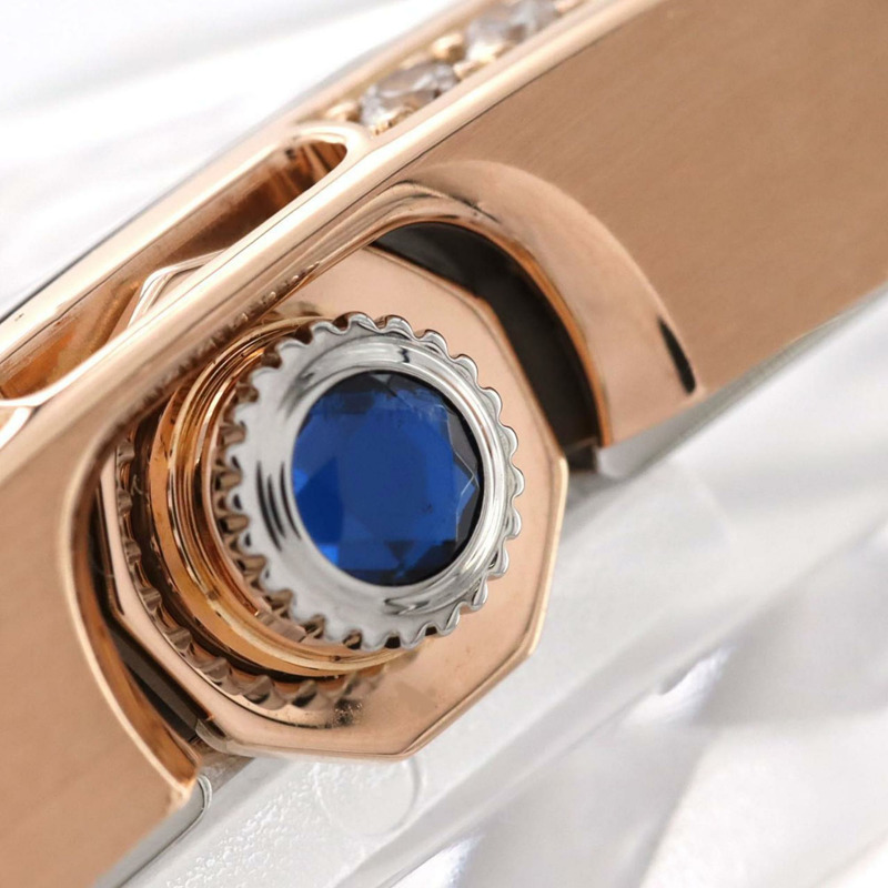 卡地亞 Tank Anglaise SM PG 雙色調手錶 D W3TA0002 SSxPG 石英機芯-7