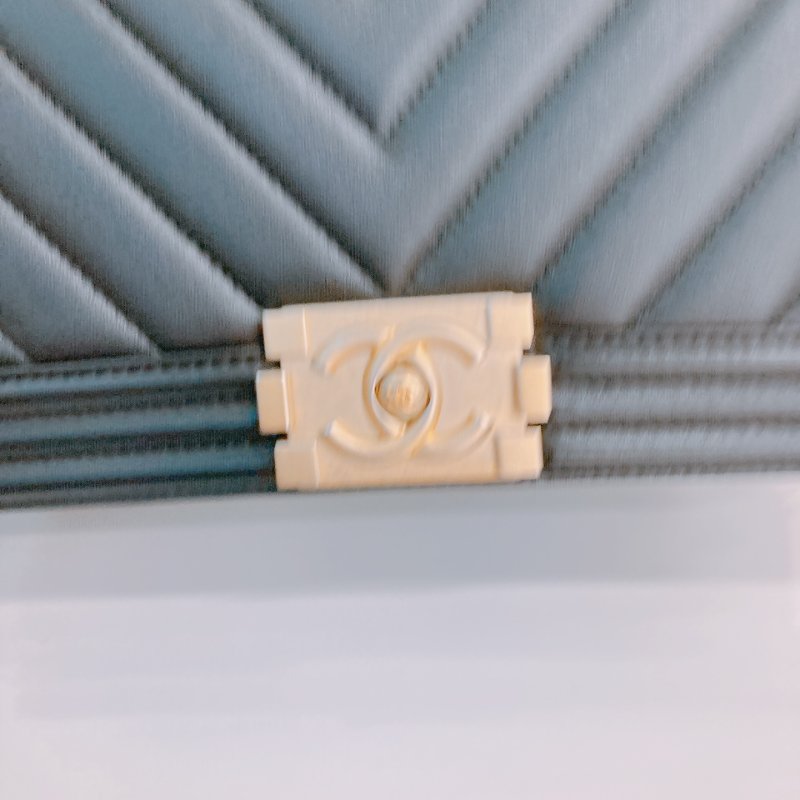 MS0435 Chanel 香奈兒 經典男孩 山羊紋 V紋 牛皮 黑金 Boy Chevron Medium Calfskin Black x GHW-10