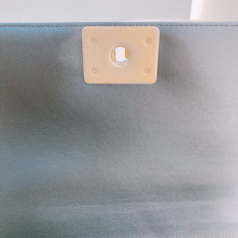 MS0435 Chanel 香奈兒 經典男孩 山羊紋 V紋 牛皮 黑金 Boy Chevron Medium Calfskin Black x GHW-11