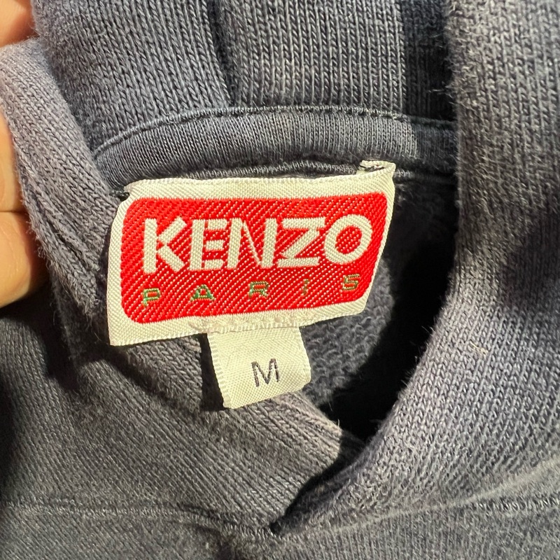 Kenzo 海軍藍帽踢 M碼-3