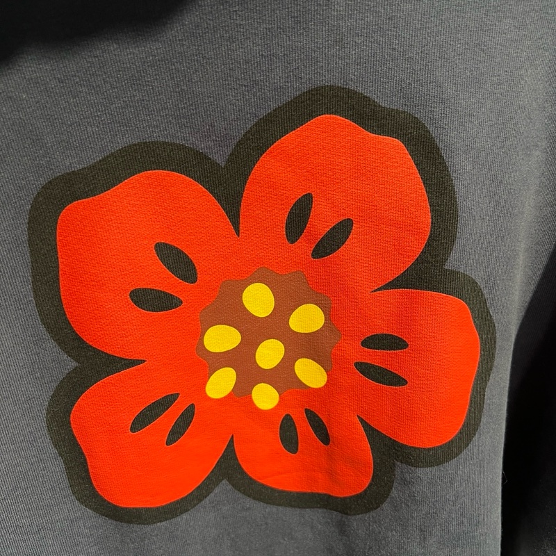 Kenzo 海軍藍帽踢 M碼-5