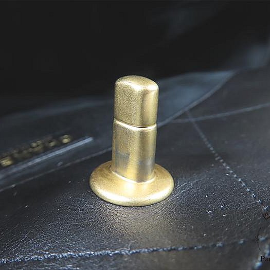 【巴黎站二手名牌專賣店】＊現貨＊CHANEL 香奈兒 真品＊黑色大菱格紋皮革金雙C肩背包 托特包-5