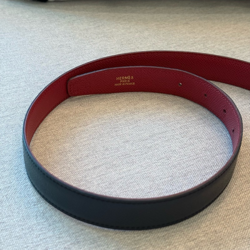 Hermes 《7成新》雙面用皮帶-2