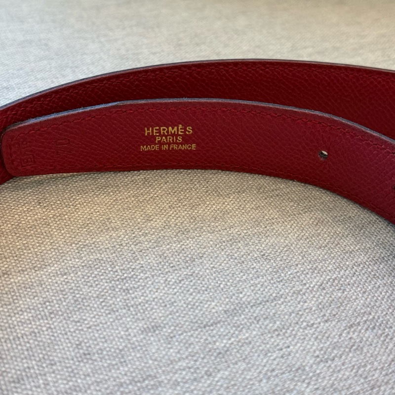 Hermes 《7成新》雙面用皮帶-3