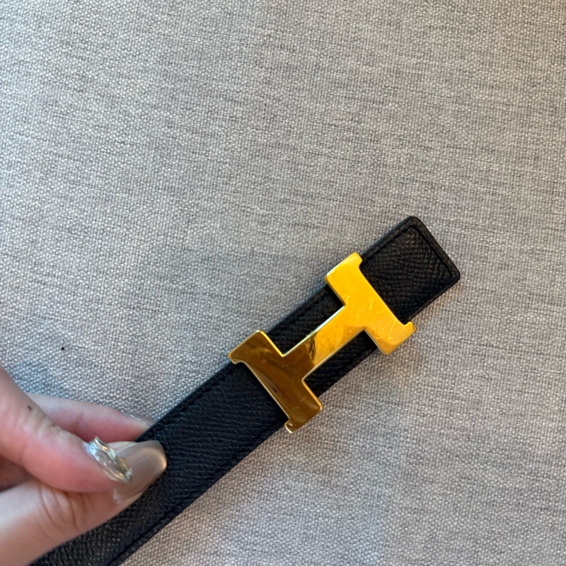Hermes 《7成新》雙面用皮帶-5