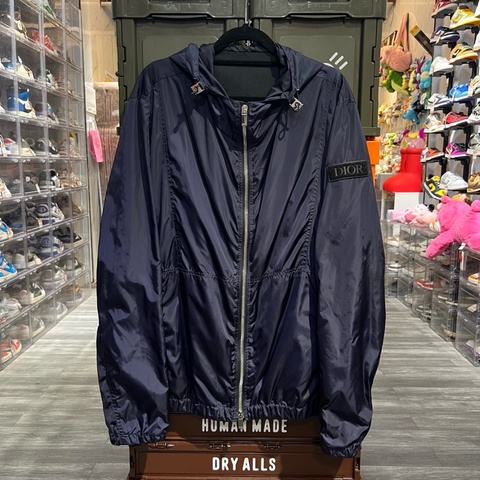 Dior 標語徽標 拉鍊連帽外套52碼