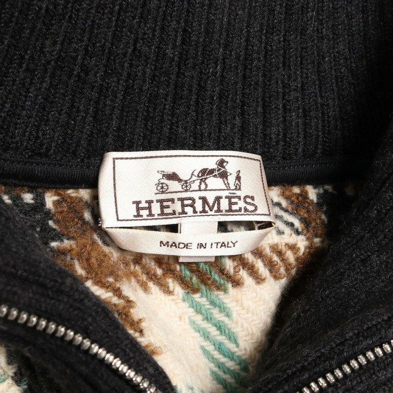 愛馬仕針織衫 swater #S 羊毛 米色 黑色 多色 二手 男款-2