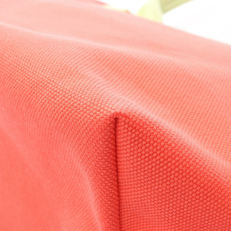 愛馬仕 Petit H So Cabas 手提包,H 帆布皮革,玫瑰齋浦爾綠,二手,帶五金配件-4