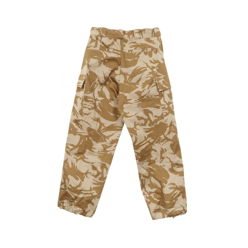 PRADA 工裝長褲,棉質氨綸混紡,米棕色,二手男士 XS 碼-1