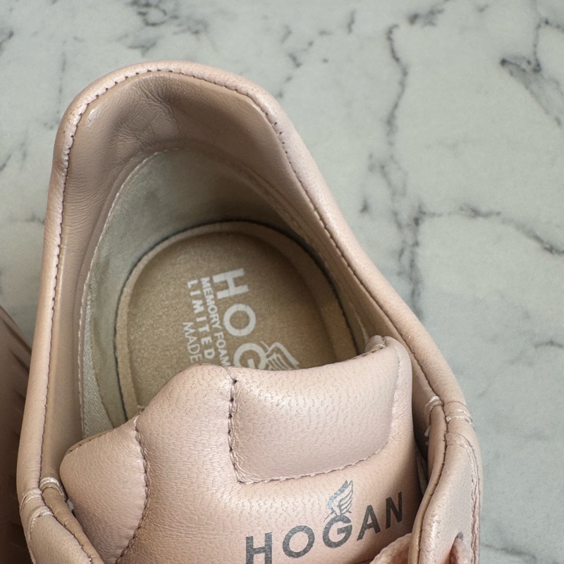 Hogan粉色H厚底鞋 38號-8