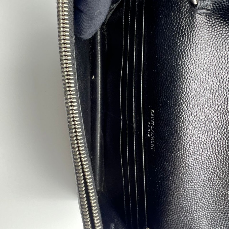 圣罗兰黑金 V 纹单肩斜挎包-20