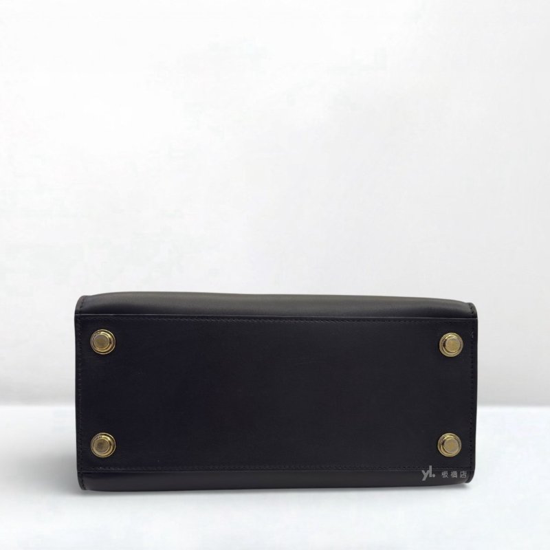 LV 黑牛皮CITY STEAMER金釦手提斜背/M51028-4