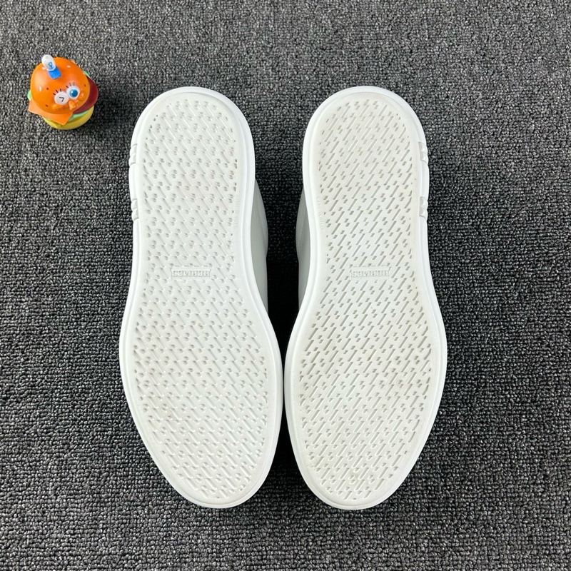 97新Hermes愛馬仕happy厚底板鞋 尺碼：38 純白簡約時尚 側面H經典-7