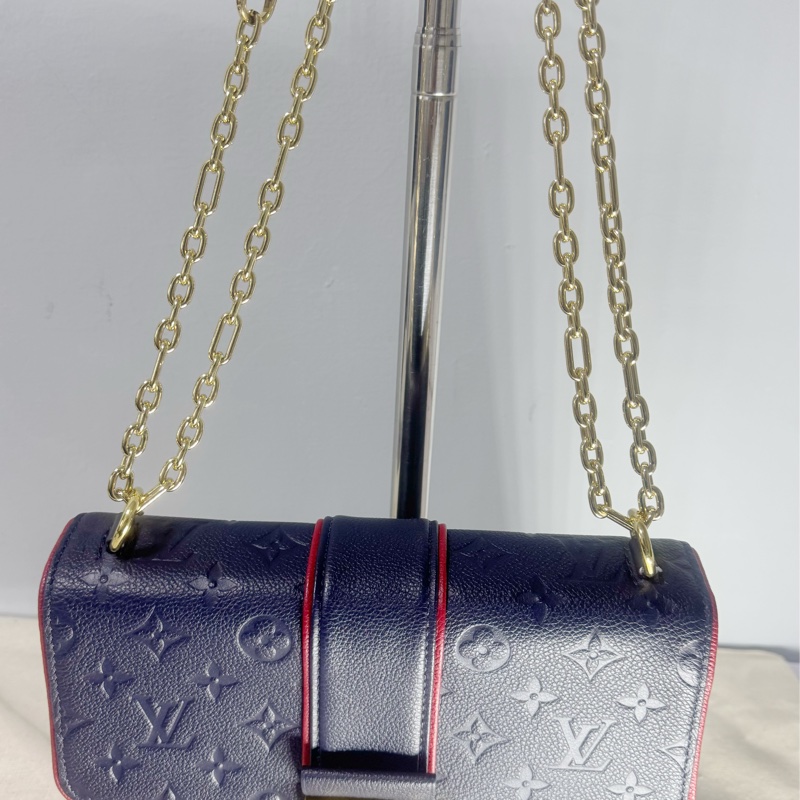 LV LOUIS VUITTON Saint Sulpice 金扣肩背包-1
