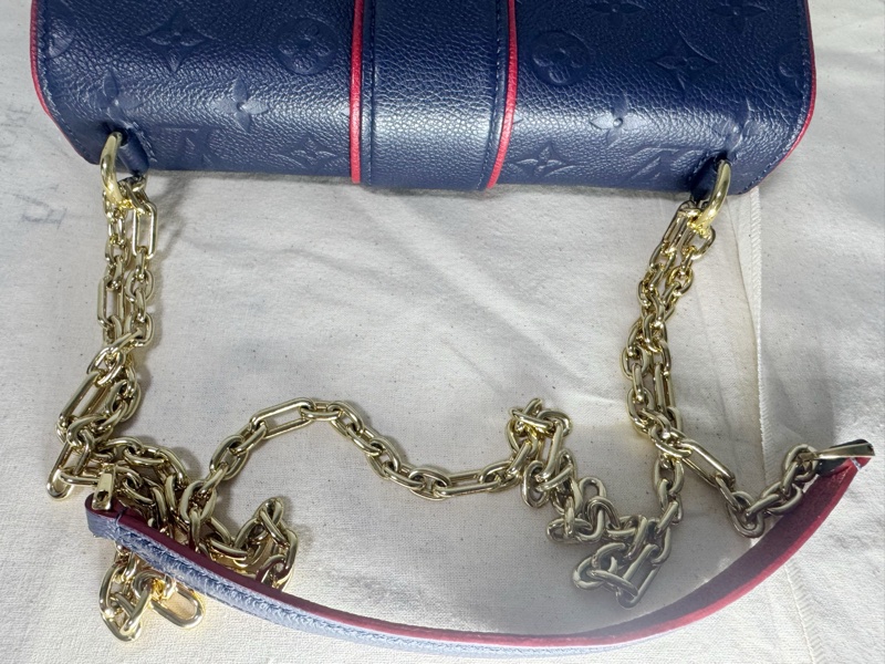 LV LOUIS VUITTON Saint Sulpice 金扣肩背包-5
