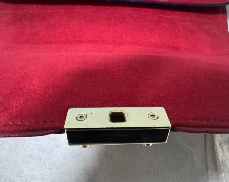 LV LOUIS VUITTON Saint Sulpice 金扣肩背包-8