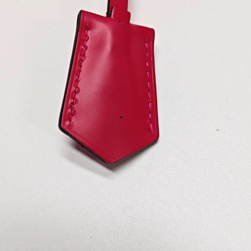 LOUIS VUITTON CLUNYBB玫紅色EPI牛皮水波紋克魯尼單肩包手提包斜挎包銀色五金可拆卸肩帶-16