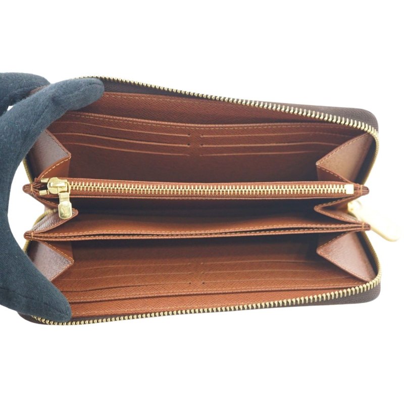 LV M60017 原花拉鏈皮夾 長夾 錢包-11