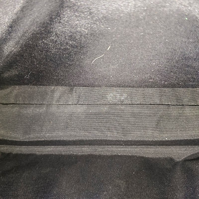 DIOR托特包黑色漆皮藤格紋絎縫單肩包手提包銀色五金-6