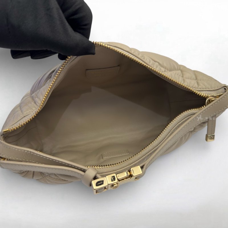 DIOR包包 Travel Nomad大籐格紋裸色小牛皮中型手拿包S5554OMIG_M900-5