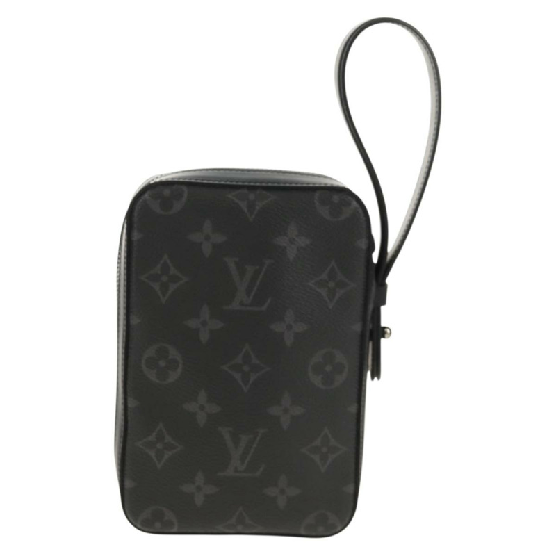 【日本直送】路易威登 Monogram Eclipse Box 手拿包 M61872 LV 正品 157933M-1