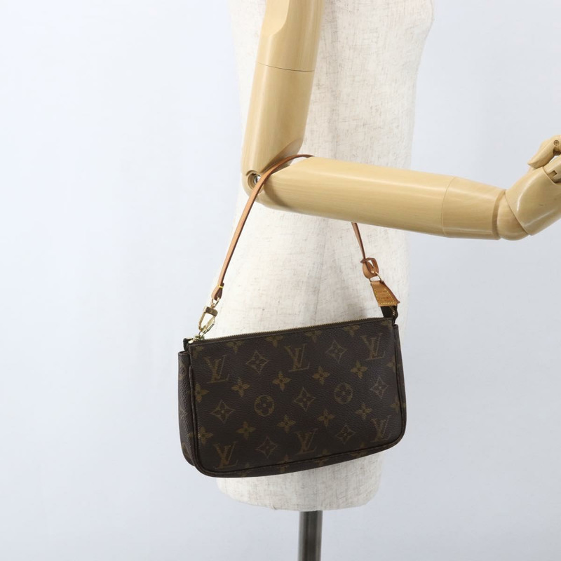 【日本直送】路易威登 Monogram 手拿包配件袋 M51980 LV 正品 158119-21