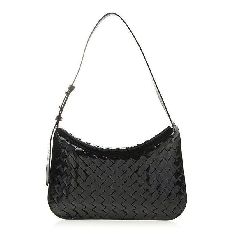 BOTTEGA VENETA 編織翻蓋肩背包-0