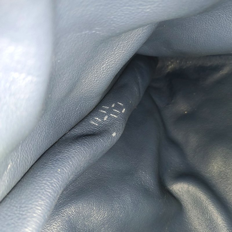 GUCCI Rajah大號深藍色絨面革條紋織帶虎頭單肩包手提包金色五金子袋2條可拆卸肩帶-11