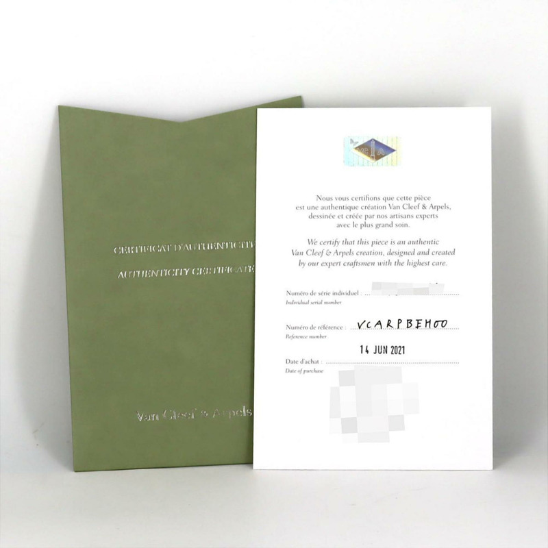 梵克雅寶 Sweet Alhambra YG 1386240 VCARPBEH00 石英腕錶-7