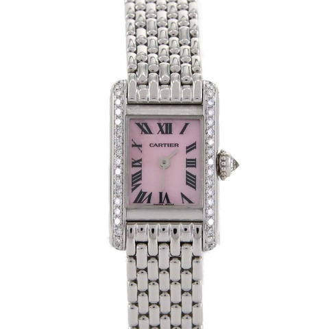 卡地亞迷你坦克 WG D WB2031U3 石英錶